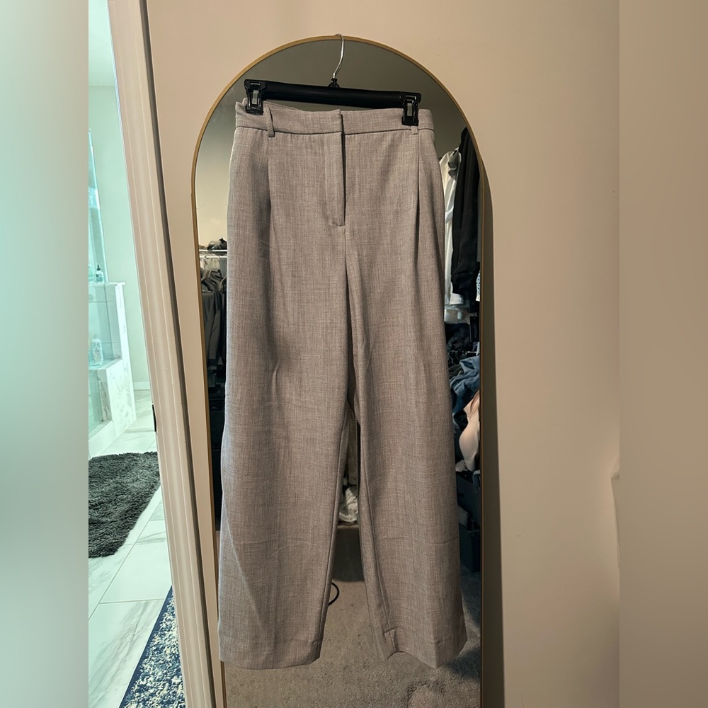 Abercrombie & Fitch Curve Quinn Tailored Straight leg Dress Pants 33 | 16 short